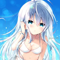 This is a pixiv picture whose title is 「どうしたの？」.