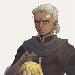 This is a pixiv picture whose title is 主従.