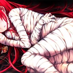 This is a pixiv picture whose title is 赤白黒.