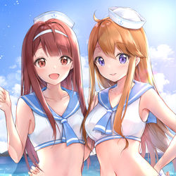 This is a pixiv picture whose title is セーラーミズギ.