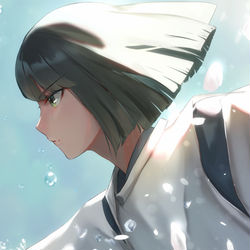 This is a pixiv picture whose title is ハク様.