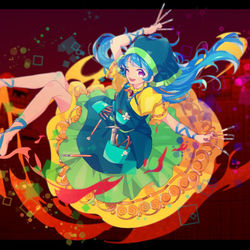 This is a pixiv picture whose title is 埴安神袿姫.