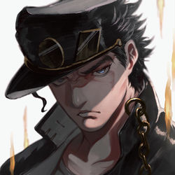 This is a pixiv picture whose title is 空条承太郎.