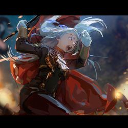 This is a pixiv picture whose title is エーデルガルト.