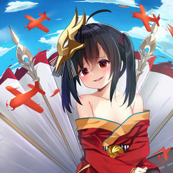 This is a pixiv picture whose title is Taihou-chan.