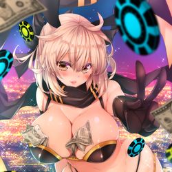 This is a pixiv picture whose title is 水着実装おめでとう！.