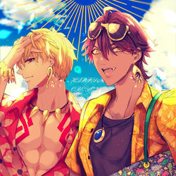 This is a pixiv picture whose title is 夏コミ新刊◆書店のお知らせ.