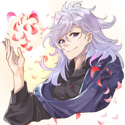 This is a pixiv picture whose title is （胡散くさい）花のお兄さん.