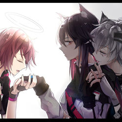 This is a pixiv picture whose title is 【明日方舟】詰め1.