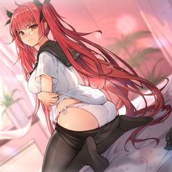 This is a pixiv picture whose title is ホノルル.