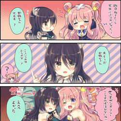 This is a pixiv picture whose title is ハツシオ尊い.
