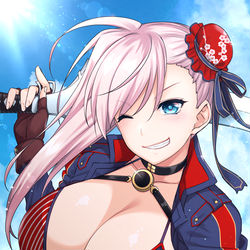 This is a pixiv picture whose title is 武蔵ちゃん！！！.