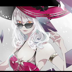 This is a pixiv picture whose title is 水着カーミラさん.