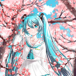 This is a pixiv picture whose title is 初次的声音.