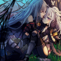 This is a pixiv picture whose title is 鯨駒.