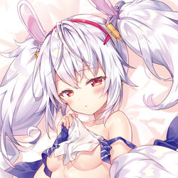 This is a pixiv picture whose title is ラフィー抱き枕カバー.