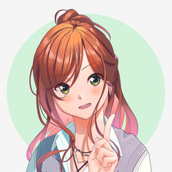 This is a pixiv picture whose title is 今井さん.