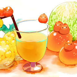 This is a pixiv picture whose title is トロピカルジュース.