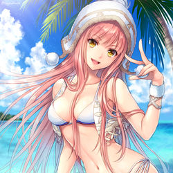 This is a pixiv picture whose title is メイヴ（水着）.