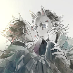 This is a pixiv picture whose title is 水の兄弟弟子.