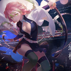 This is a pixiv picture whose title is 蜜璃.
