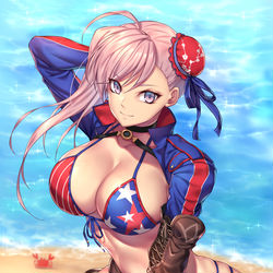 This is a pixiv picture whose title is 武蔵.