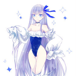 This is a pixiv picture whose title is 水着メルトリリスちゃん.