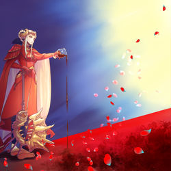 This is a pixiv picture whose title is エーデルガルト.