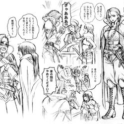 This is a pixiv picture whose title is 元・受付嬢のギルドマスターさん.