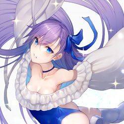 This is a pixiv picture whose title is 【FGO】メルトリリス（水着）.