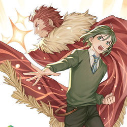 This is a pixiv picture whose title is イスⅡログ.