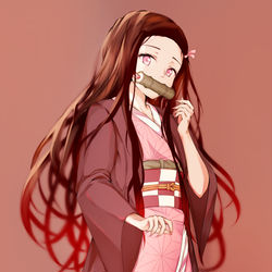 This is a pixiv picture whose title is nezuko.