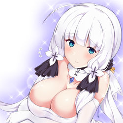 This is a pixiv picture whose title is 【アズレン】な～んでもいうこと聞いてくれちゃう【イラストリアス】.