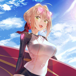 This is a pixiv picture whose title is サーフィン·ネロ.