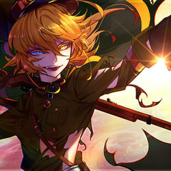 This is a pixiv picture whose title is ターニャ・デグレチャフ.