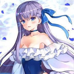 This is a pixiv picture whose title is 水着メルト.