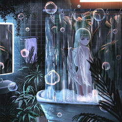 This is a pixiv picture whose title is heavenly.