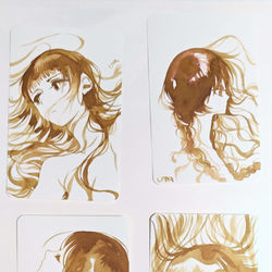 This is a pixiv picture whose title is カラーインク絵まとめ.