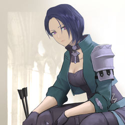 This is a pixiv picture whose title is 落書きシャミアさん.