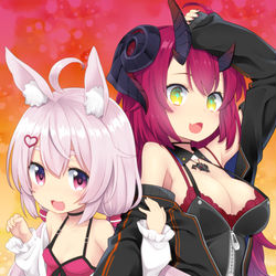 This is a pixiv picture whose title is まぐまり.