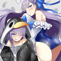 This is a pixiv picture whose title is 【FGO】リリスの水着.