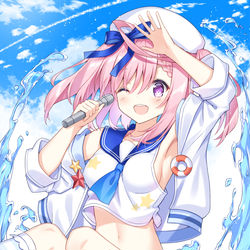 This is a pixiv picture whose title is サマー☆サラトガ.