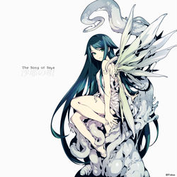 This is a pixiv picture whose title is 沙耶の唄.