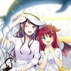 This is a pixiv picture whose title is イルカショー.