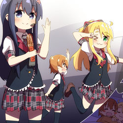 This is a pixiv picture whose title is 夢の舞台.