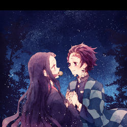 This is a pixiv picture whose title is 兄妹.