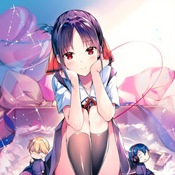 This is a pixiv picture whose title is かぐや様.