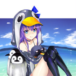 This is a pixiv picture whose title is 水着メルト！！！.