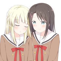 This is a pixiv picture whose title is みさここ Zzz….