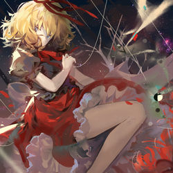 This is a pixiv picture whose title is 毒人形の涙.